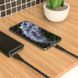 Кабель HOCO X53 USB to iP 2.4A, 1m, silicone, aluminum connectors, Black (6931474738059) [802377], фото 4