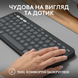 Клавіатура Logitech K380s Pebble Keys 2 Tonal Graphite (L920-011851) [204070], фото 3