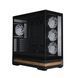 Корпус Zalman P40 Namu без БЖ, 2xUSB3.0, 1x Type C, 3x120мм ARGB Reverse, 1x120мм ARGB, VGA 420мм, LCS ready, TG Side/Front Panel, ATX, чорний (P40NAMUBLACK) [111334], фото 3