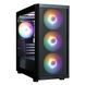 Корпус Zalman M4 SE без БЖ, 1xUSB3.0, 2xUSB2.0, 6x120мм FRGB, VGA 320мм, LCS ready, TG Side Panel, mATX, чорний (M4SEBLACK) [113936], фото 8