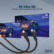Кабель DIGITUS USB-C заряджання/синхронізації, USB 3.2 Gen 2, 10G, 100W, 4K, силіконовий, 1м, чорний (AK-300342-010-S) [108609], фото 12