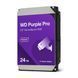Жорсткий диск WD 24TB 3.5" 7200 512MB SATA Purple Pro Surveillance (WD240PURP) [114311], фото 2