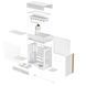 Корпус DeepCool CL6600 White (R-CL6600-WHNNA0-G) [619670], фото 6