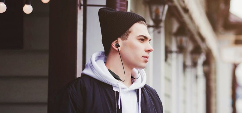 Panasonic Навушники In-ear Wireless Mic Чорний (RZ-NJ320BGEK) [17307]