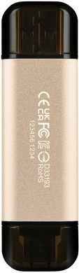 Накопичувач Transcend 128GB USB 3.2 Type-A + Type-C JetFlash 930 R420/W400MB/s Чорний (TS128GJF930C) [109025]