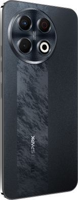 Смартфон TECNO Spark 30 PRO (KL7) 6.78" 8/128ГБ, 2SIM, 5000мА&bull;год, Obsidian Edge (4894947047435) [11297]
