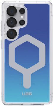 Чохол UAG для Samsung Galaxy S25 Ultra, Plyo with Magnet, Blue Ombre (214486115E5E) [108301]