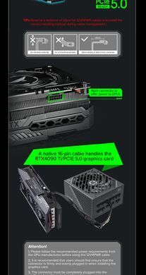 Блок живлення GAMEMAX (GX-1250 PRO BK (ATX3.0PCIe5.0)) [304671]
