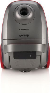 Пилосос Gorenje мішковий, 700Вт, 3л, HEPA, щітка Xpand Zone, turbo brush, телескоп, чорний графіт (VCEA24GPRA) [105716]