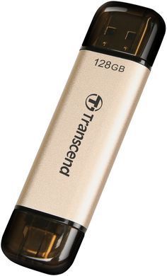 Накопичувач Transcend 128GB USB 3.2 Type-A + Type-C JetFlash 930 R420/W400MB/s Чорний (TS128GJF930C) [109025]