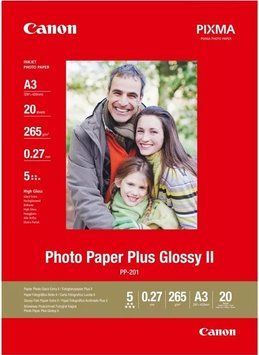 Папір Canon A3 Photo Paper Plus PP-201, 20 арк. (2311B020) [16596]