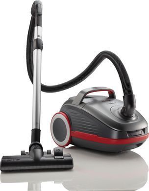 Пилосос Gorenje мішковий, 700Вт, 3л, HEPA, щітка Xpand Zone, turbo brush, телескоп, чорний графіт (VCEA24GPRA) [105716]