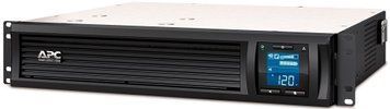 Джерело безперебійного живлення APC Smart-UPS C 1500VA/900W, RM 2U, LCD, USB, SmartConnect, 4xC13 (SMC1500I-2UC) [103031]