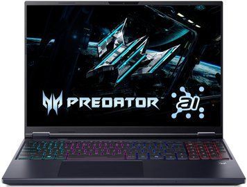 Ноутбук Acer Predator Helios Neo 16 PHN16-73 16" WQXGA, Intel U9-275HX, 64GB, F2TB, NVD5070Ti-12, Win11, чорний (NH.QX2EU.005) [111440]