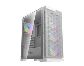 Корпус для комп'ютера DARK FLASH DK361 ATX без блока живлення, білий (DK361 WHITE) [503312]