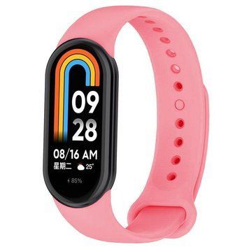 Силіконовий ремінець BeCover для Xiaomi Mi Smart Band 8 Rose Red (709410) [604933]