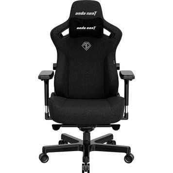 Крісло для геймерів Anda Seat Kaiser 3 Size XL Fabric Black (AD12YDC-XL-01-B-CF) [614520]