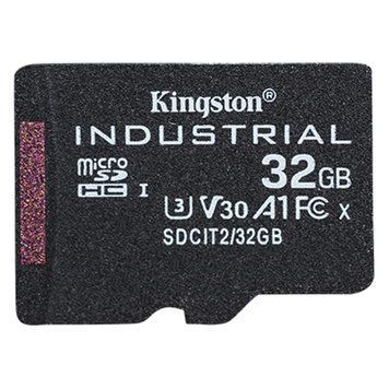 Карта пам`ятi MicroSDHC 32GB UHS-I/U3 Class 10 Kingston Industrial (SDCIT2/32GBSP) [607493]