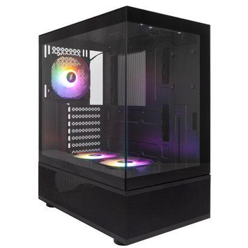Корпус 1stPlayer Black без БЖ (Mi7-A-BK-2F7R-1F7) [608766]