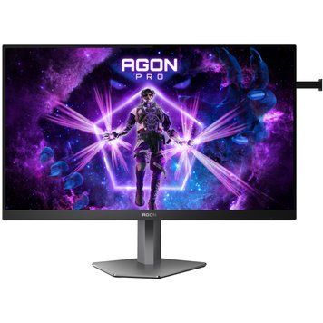 Монітор TFT 27" AOC AGON, Fast IPS, 520Гц, 2хHDMI, DP, HAS, Pivot, чорно-сірий (AG276FK) [403272]