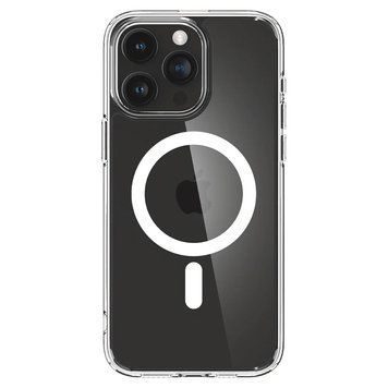 Чохол-накладка Spigen Ultra Hybrid MagFit для Apple iPhone 15 Pro White (ACS06715) [614841]