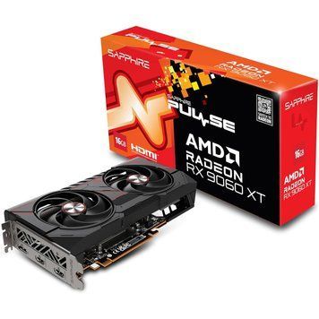 Відеокарта SAPPHIRE Radeon RX 9060 XT 16GB GDDR6 PULSE GAMING OC (11350-03-20G) [112777]