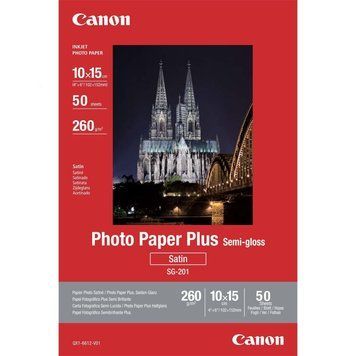 Папір Canon 4"x6" Photo Paper Plus Semi-gloss SG-201 50арк. (1686B015) [106472]