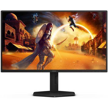 Монітор TFT 24.5" AOC, Fast IPS, 300 Гц, 2xHDMI, DP, HAS, Pivot, чорно-сірий (25G4SXU) [400829]