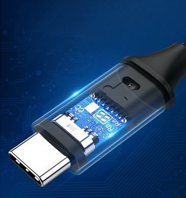 Кабель USB 2.0 Type-C M-M, 2 м, 60W Чорний, Round Cable Nickel Plating Aluminum Shell US261 UGREEN (50152) [404047]