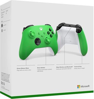 Геймпад Xbox BT, Velocity Green (QAU-00091) [106067]