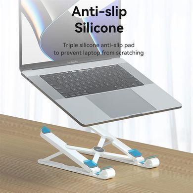 Підставка для ноутбука Laptop X-type Stand White ABS 83-170мм Vention (KDNW0) [404595]