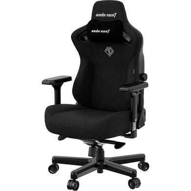 Крісло для геймерів Anda Seat Kaiser 3 Size XL Fabric Black (AD12YDC-XL-01-B-CF) [614520]