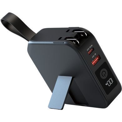 УМБ Energizer Magnetic Wireless 10000mAh 20W PD,AC зарядка,QI-15W, built-in USB-C,USB-А,USB-C In/Out (QM10001AC) [404666]