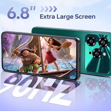 Смартфон Oukitel C6 5G 6.8" HD+ /12GB/512GB/ Dimensity 6300 /5150mAh/ 50+5Мп / Green (C6_5G_12_512_GN) [405318]