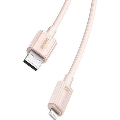Кабель Baseus Habitat Series Fast Charging Cable USB to iP 2.4A 2m Wheat Pink (P10360200421-01) [802357]