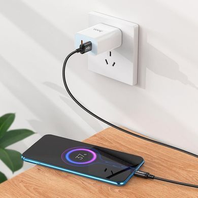 Кабель HOCO X89 Wind charging data cable Micro Black (6931474784346) [802391]