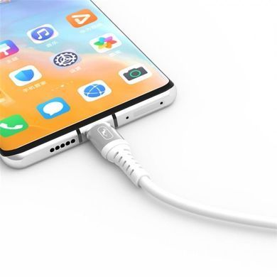 Кабель SkyDolphin S05L TPE Frost Line USB - Lightning (M/M), 1 м, White (USB-000548) [603862]