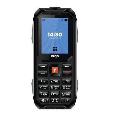 Мобiльний телефон Ergo E182 Dual Sim Black (E182 Black) [619774]