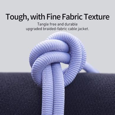 Кабель Baseus Crystal Shine Series Fast Charging Data Cable Type-C to iP 20W 2m Purple (CAJY000305) [805498]