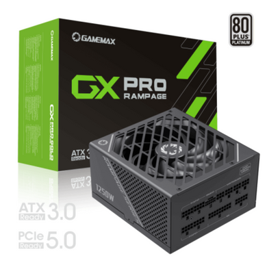 Блок живлення GAMEMAX (GX-1250 PRO BK (ATX3.0PCIe5.0)) [304671]