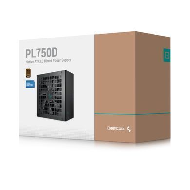 Блок живлення DeepCool PL750D 750W (R-PL750D-FC0B-EU-V2) [608609]