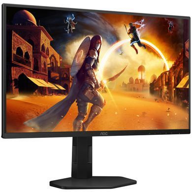 Монітор TFT 24.5" AOC, Fast IPS, 300 Гц, 2xHDMI, DP, HAS, Pivot, чорно-сірий (25G4SXU) [400829]