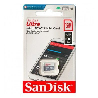 Карта пам&rsquo;яті MICRO SDXC 128GB UHS-I SANDISK (SDSQUNR-128G-GN3MN) [501194]