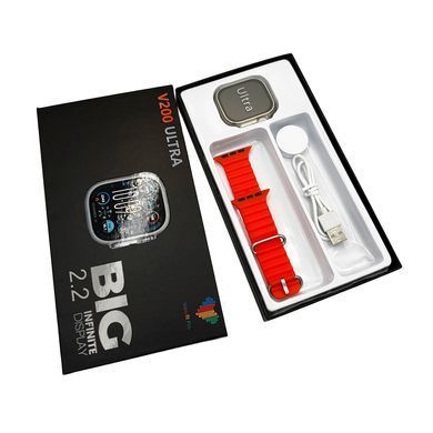 Смарт-годинник BIG V200 Ultra 44mm. 180 mAh. IP65 Gold (V200UGold) [802692]