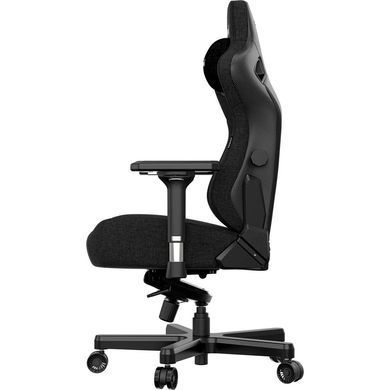 Крісло для геймерів Anda Seat Kaiser 3 Size XL Fabric Black (AD12YDC-XL-01-B-CF) [614520]