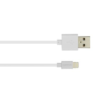 Кабель Canyon USB - Lightning (M/M) 1 м, White (CNS-MFICAB01W) [603667]