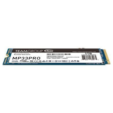 Накопичувач SSD 1TB Team MP33 Pro M.2 2280 PCIe 3.0 x4 3D TLC (TM8FPD001T0C101) [614287]