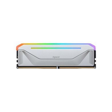 Модуль пам`ятi DDR5 2x16GB/6000 Apacer NOX RGB Silver (AH5U32G60C622NWAA-2) [606271]