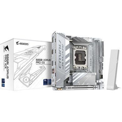 Материнська плата GIGABYTE (B860I AORUS PRO ICE) [304362]