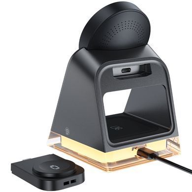Зарядний пристрій Wireless QI 3in1 15W E17 Acefast (6974316282815) [402172]